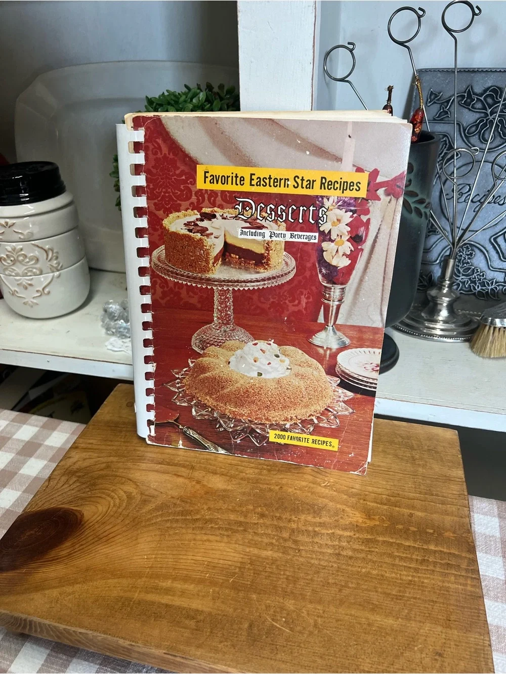 Vintage cookbook favorite eastern star recipes dessert